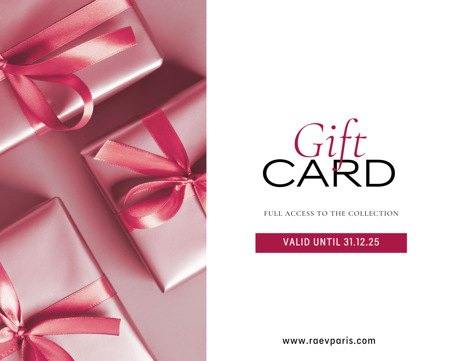RAEV Paris Perfect Gift Card